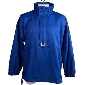 Vintage Russell 1/2 Zip Windbreaker Men’s XL Jacket Hood Water Resistant